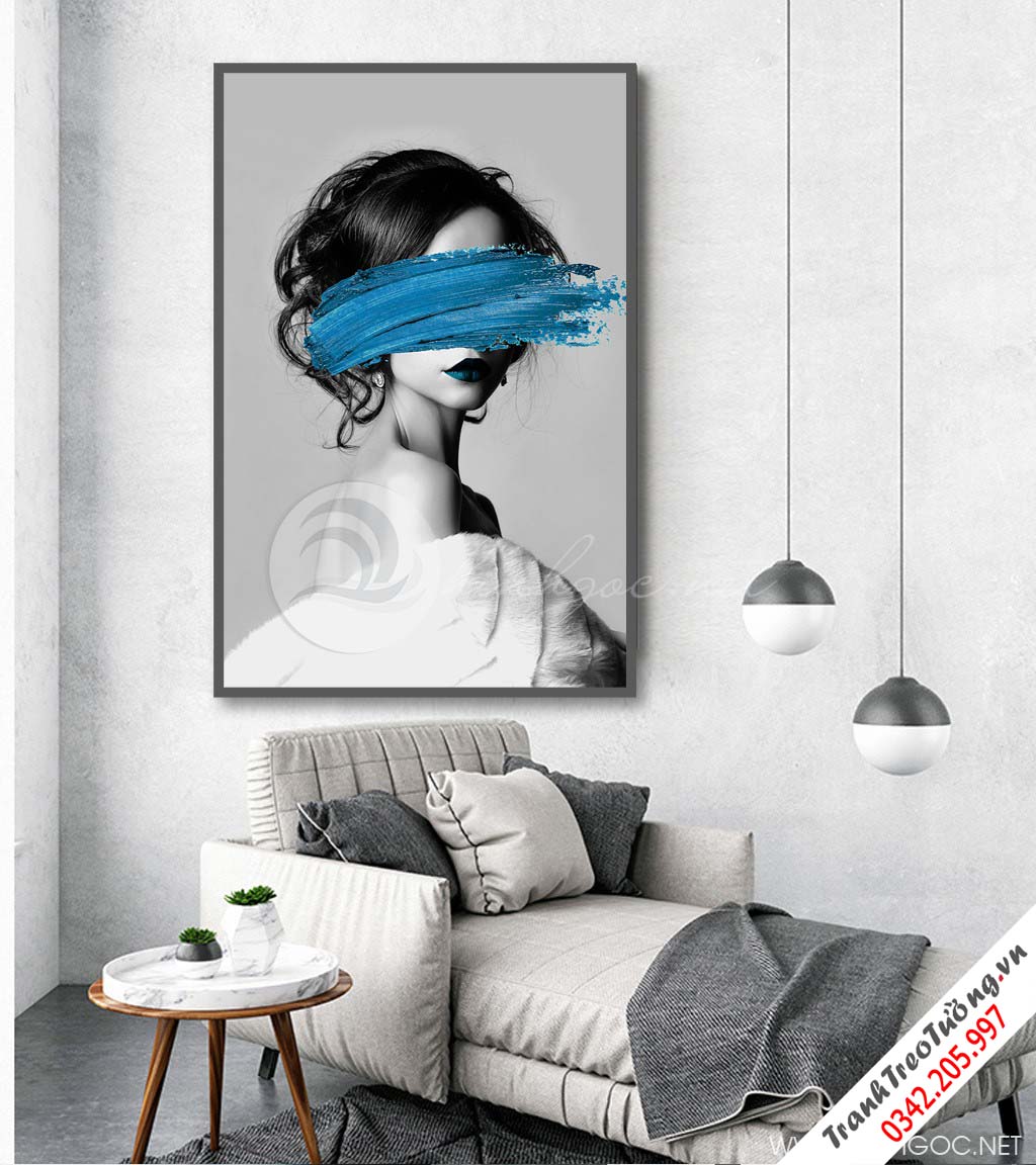 Tranh Cô Gái Nghệ Thuật Treo Tường M28