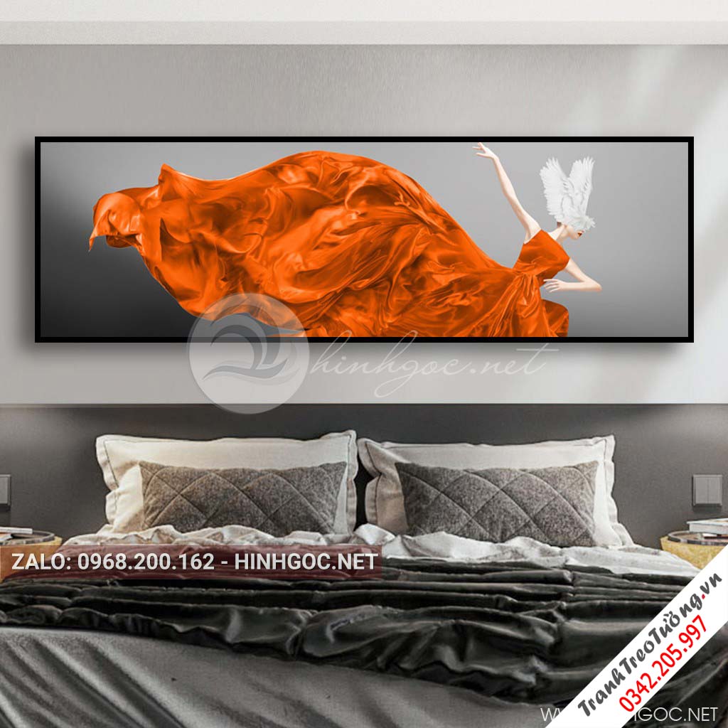 Tranh Ngang Cô Gái Nghệ Thuật M3