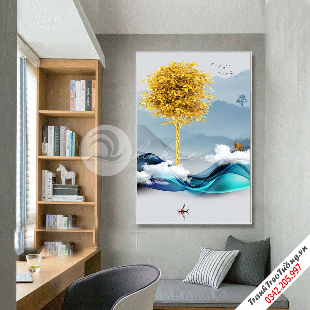 Mẫu poster con hươu - YTK-55
