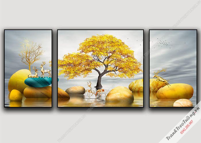 Tranh Đối Xứng Nghệ Thuật M4