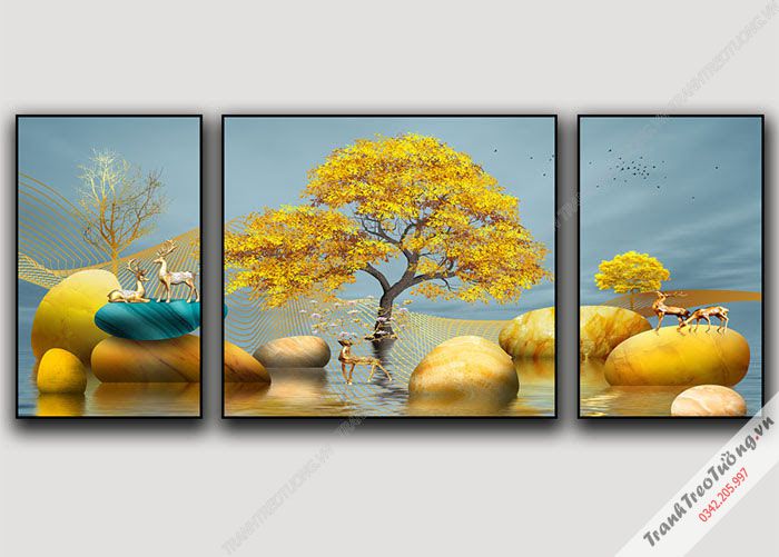 Tranh Đối Xứng Nghệ Thuật M58