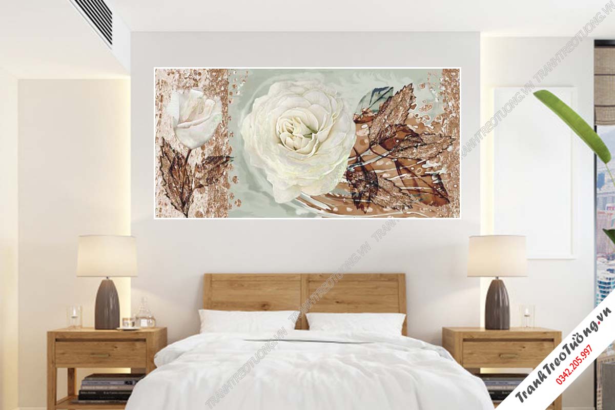 Bộ 3 tranh Hoa ghép Nghệ Thuật M38