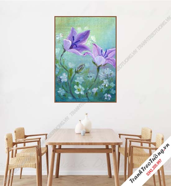 Tranh Hoa giả Sơn Dầu Khổ đứng M269