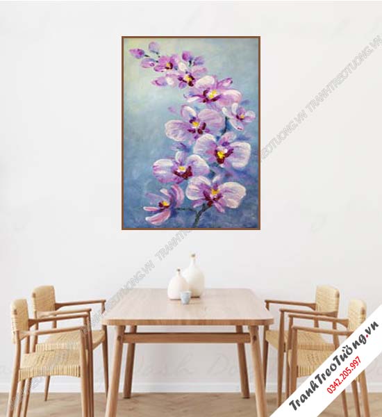 Tranh Hoa giả Sơn Dầu Khổ đứng M272