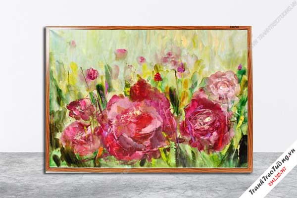 Tranh Hoa Nghệ Thuật giả sơn dầu M103