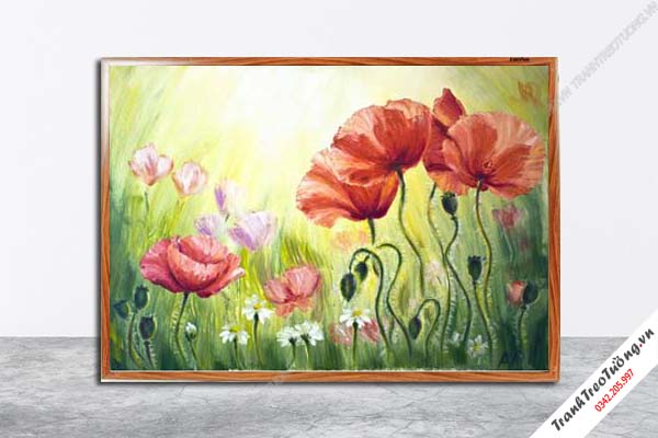 Tranh Hoa Nghệ Thuật giả sơn dầu M124