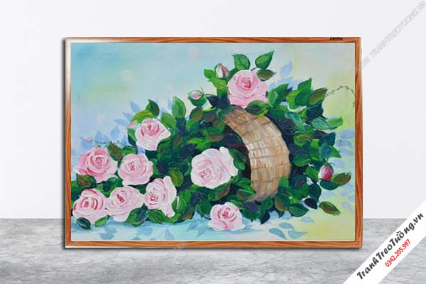 Tranh Hoa Nghệ Thuật giả sơn dầu M146