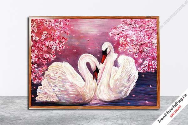 Tranh Hoa Nghệ Thuật giả sơn dầu M15