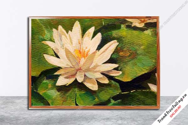 Tranh Hoa Nghệ Thuật giả sơn dầu M18