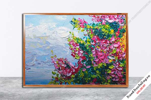 Tranh Hoa Nghệ Thuật giả sơn dầu M186