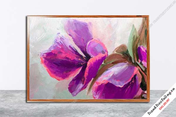 Tranh Hoa Nghệ Thuật giả sơn dầu M187
