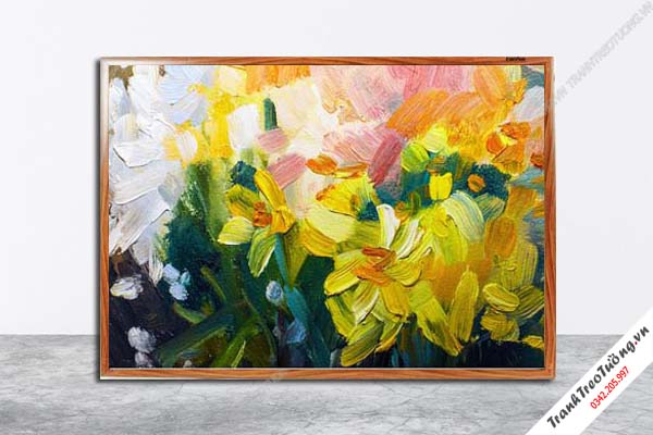 Tranh Hoa Nghệ Thuật giả sơn dầu M193