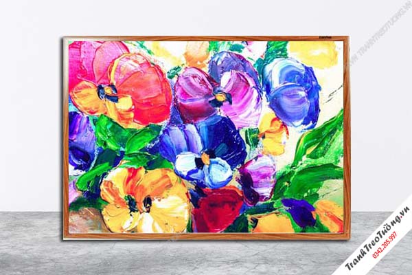 Tranh Hoa Nghệ Thuật giả sơn dầu M198