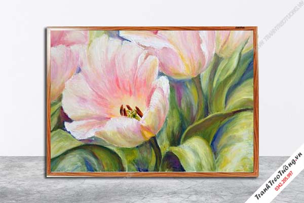 Tranh Hoa Nghệ Thuật giả sơn dầu M207