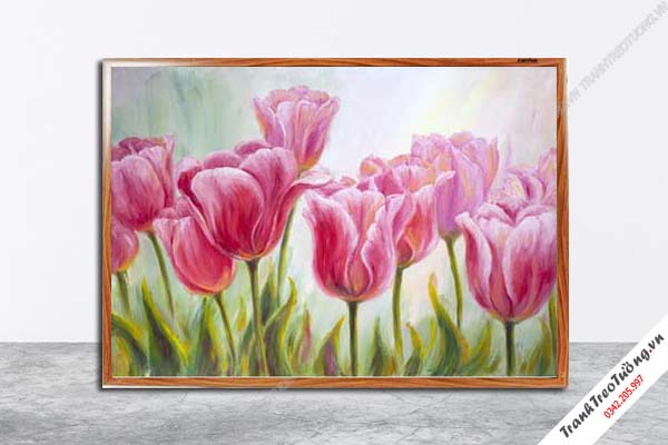 Tranh Hoa Nghệ Thuật giả sơn dầu M208