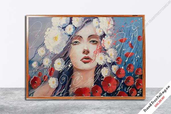 Tranh Hoa Nghệ Thuật giả sơn dầu M298