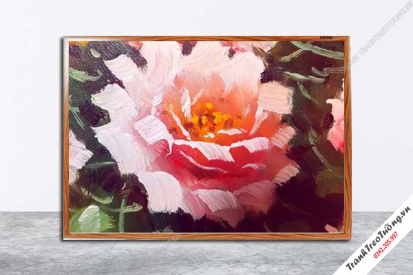 Tranh Hoa Nghệ Thuật giả sơn dầu M325