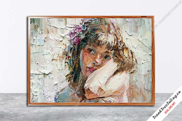 Tranh Hoa Nghệ Thuật giả sơn dầu M332