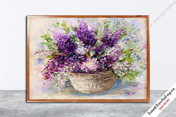 Tranh Hoa Nghệ Thuật giả sơn dầu M34