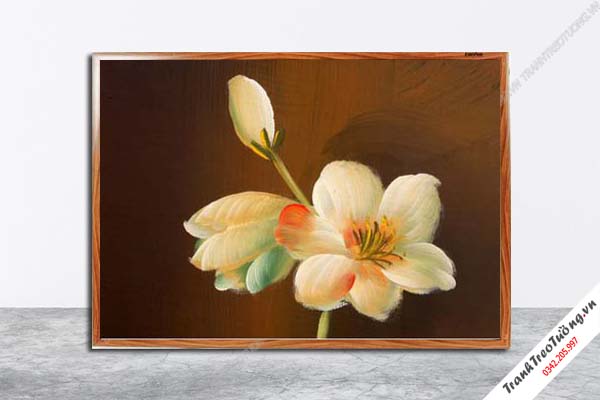 Tranh Hoa Nghệ Thuật giả sơn dầu M372