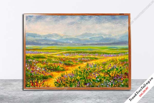 Tranh Hoa Nghệ Thuật giả sơn dầu M39