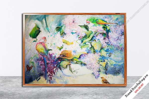 Tranh Hoa Nghệ Thuật giả sơn dầu M406