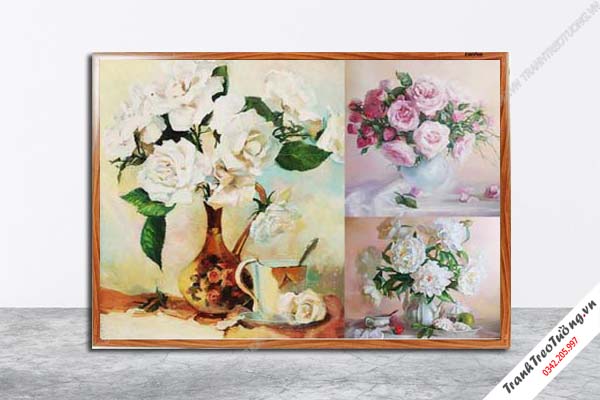 Tranh Hoa Nghệ Thuật giả sơn dầu M409