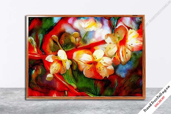 Tranh Hoa Nghệ Thuật giả sơn dầu M419