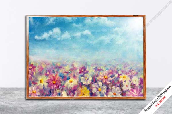 Tranh Hoa Nghệ Thuật giả sơn dầu M429