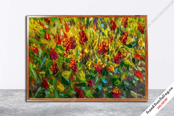Tranh Hoa Nghệ Thuật giả sơn dầu M43