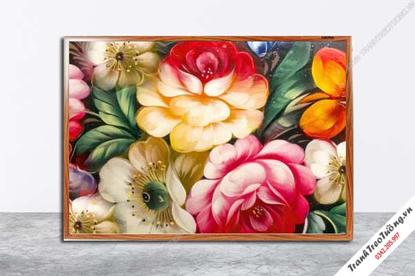 Tranh Hoa Nghệ Thuật giả sơn dầu M431