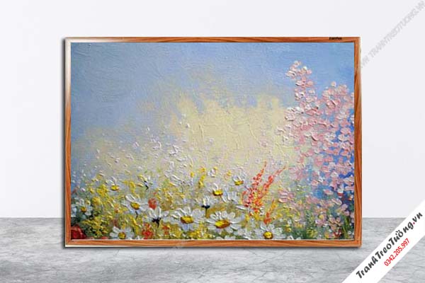 Tranh Hoa Nghệ Thuật giả sơn dầu M434