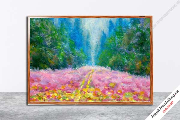 Tranh Hoa Nghệ Thuật giả sơn dầu M44