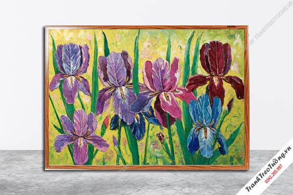Tranh Hoa Nghệ Thuật giả sơn dầu M46