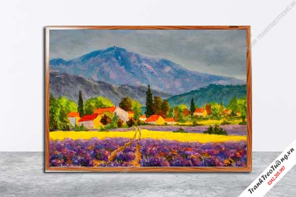Tranh Hoa Nghệ Thuật giả sơn dầu M464