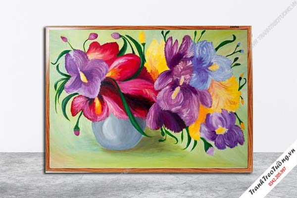 Tranh Hoa Nghệ Thuật giả sơn dầu M47