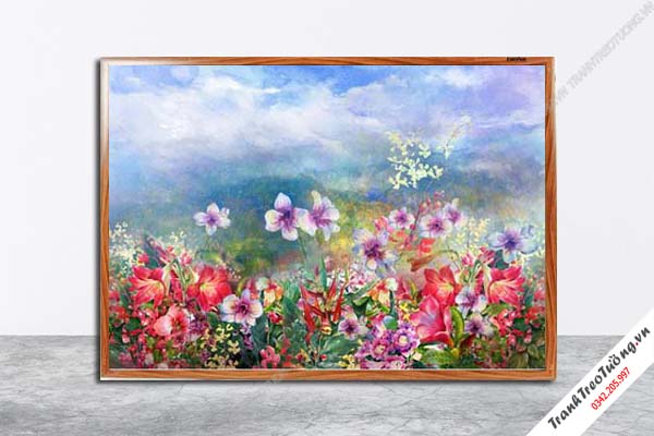 Tranh Hoa Nghệ Thuật giả sơn dầu M470
