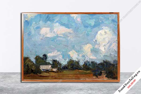 Tranh Hoa Nghệ Thuật giả sơn dầu M475
