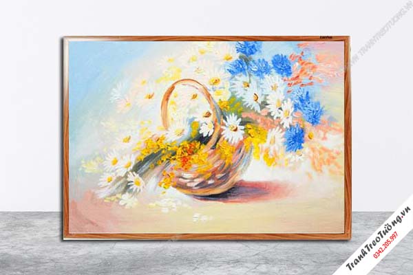Tranh Hoa Nghệ Thuật giả sơn dầu M493