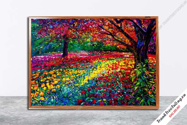 Tranh Hoa Nghệ Thuật giả sơn dầu M503