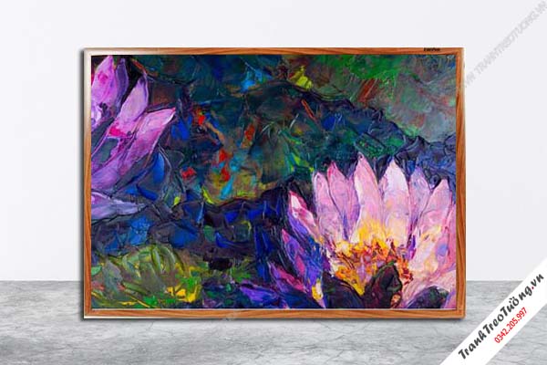 Tranh Hoa Nghệ Thuật giả sơn dầu M507