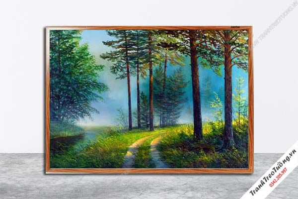 Tranh Hoa Nghệ Thuật giả sơn dầu M602