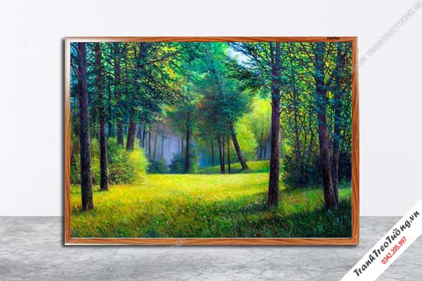 Tranh Hoa Nghệ Thuật giả sơn dầu M604