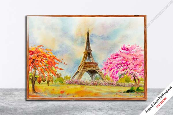 Tranh Hoa Nghệ Thuật giả sơn dầu M97