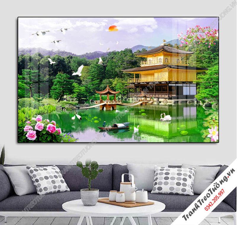 Tranh Sơn Thủy Hữu Tình M111