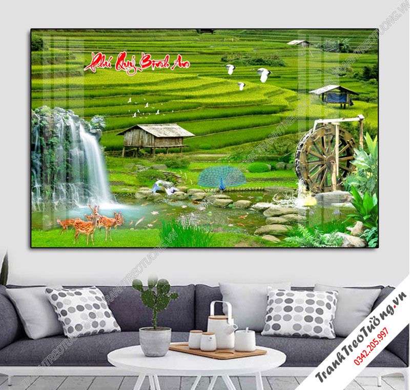 Tranh Sơn Thủy Hữu Tình M19