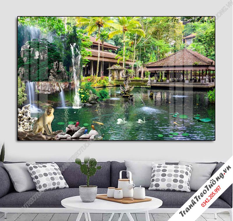 Tranh Sơn Thủy Hữu Tình M22