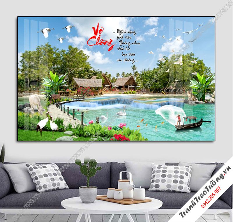 Tranh Sơn Thủy Hữu Tình M29