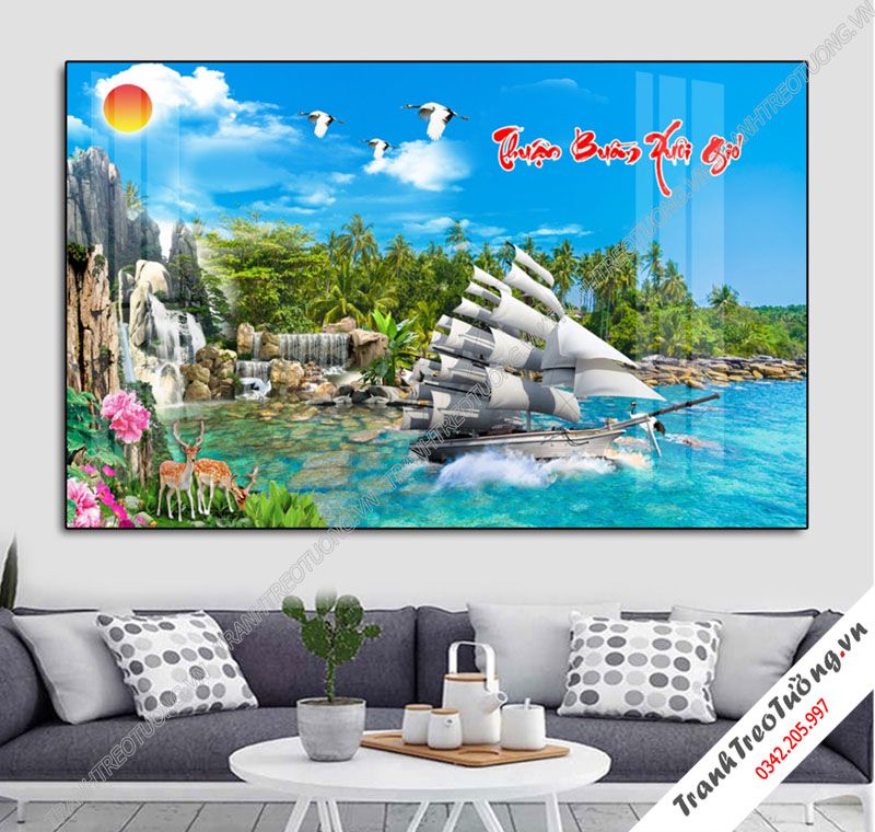 Tranh Sơn Thủy Hữu Tình M33