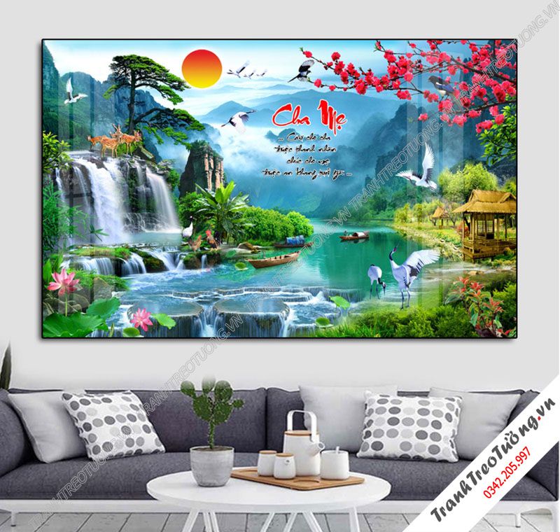 Tranh Sơn Thủy Hữu Tình M5